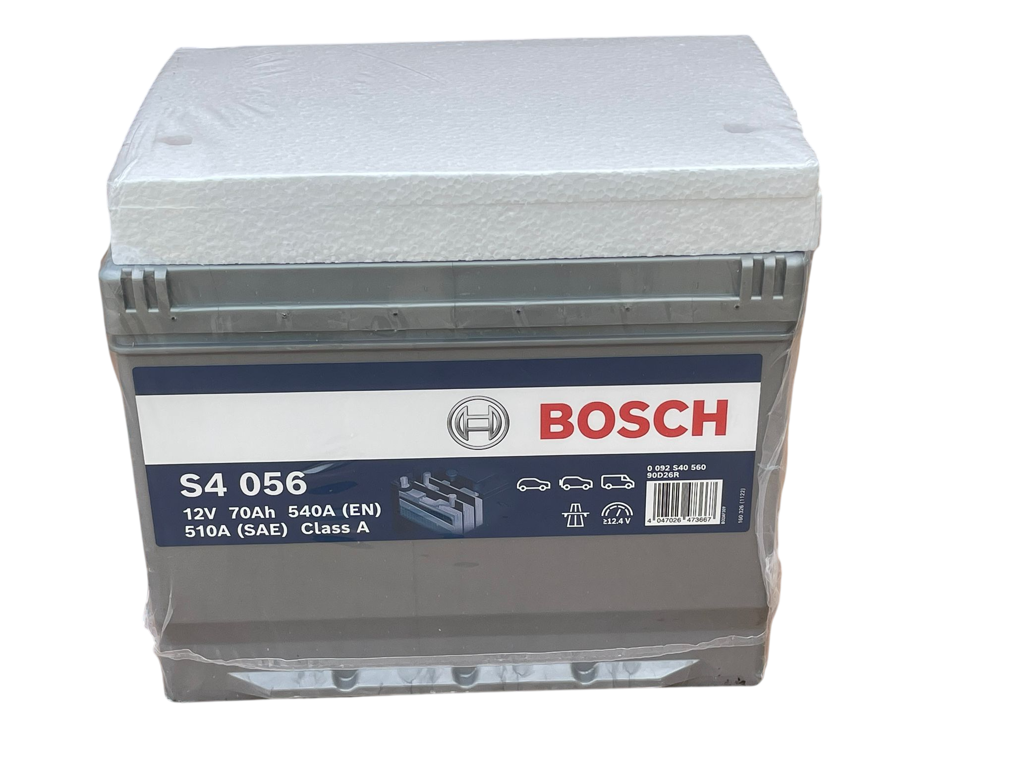 S4 056 12V 70Ah 540A(EN) 510A(SAE) Class A