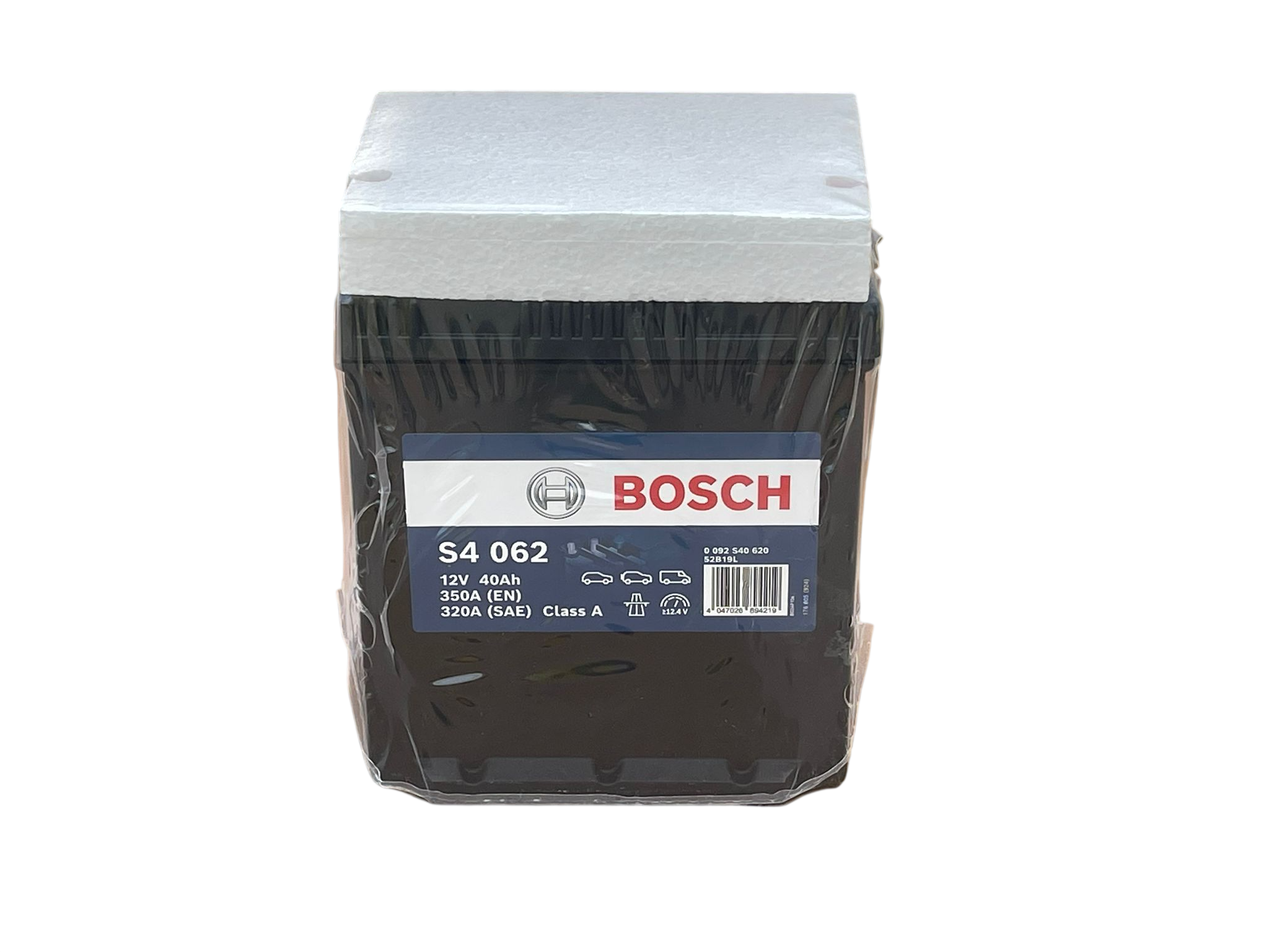 S4 062 12V 40Ah 350A(EN) 320(SAE) Class A