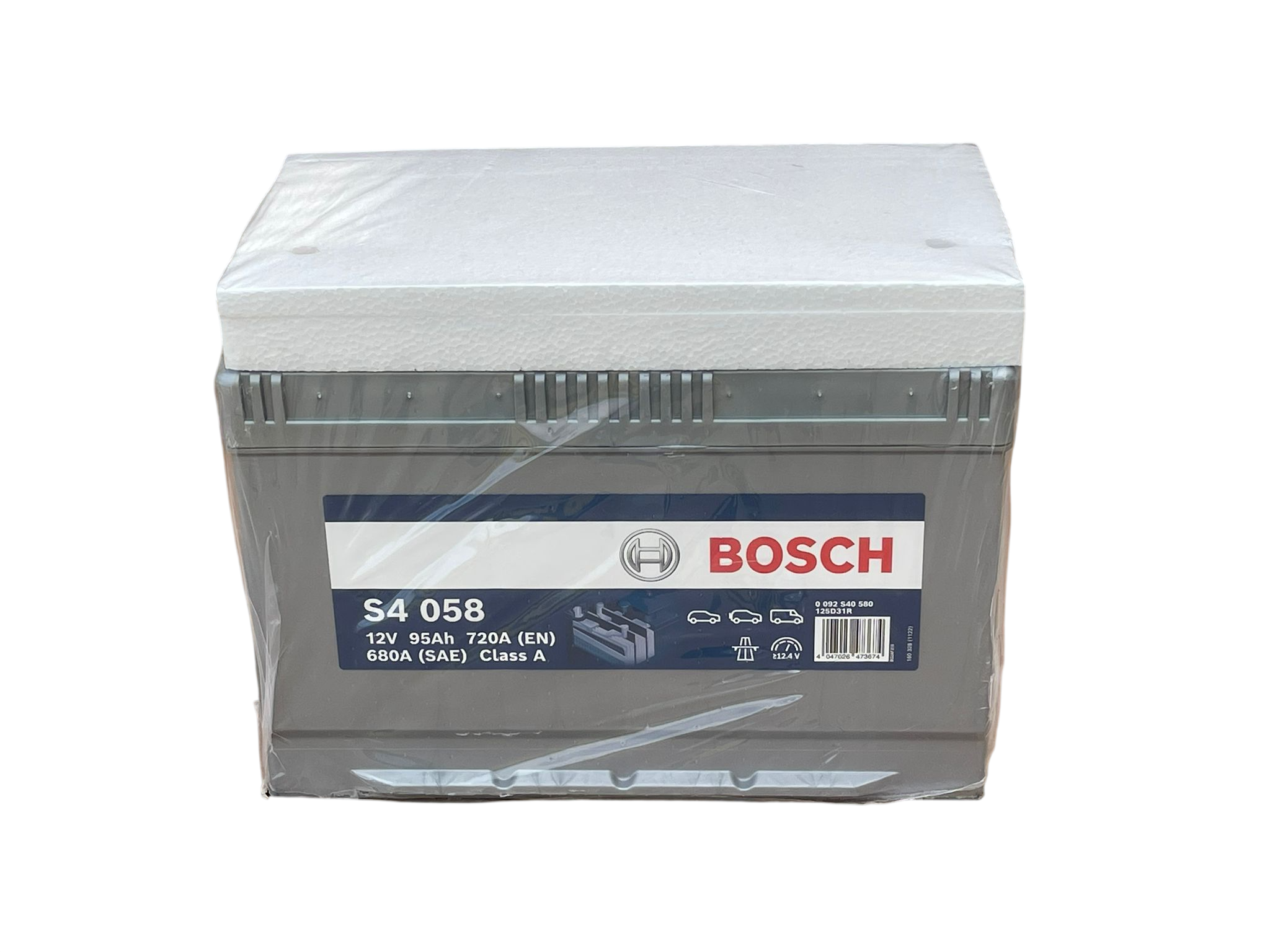 S4 058 12V 95Ah 720A(EN) 680A(SAE) Class A