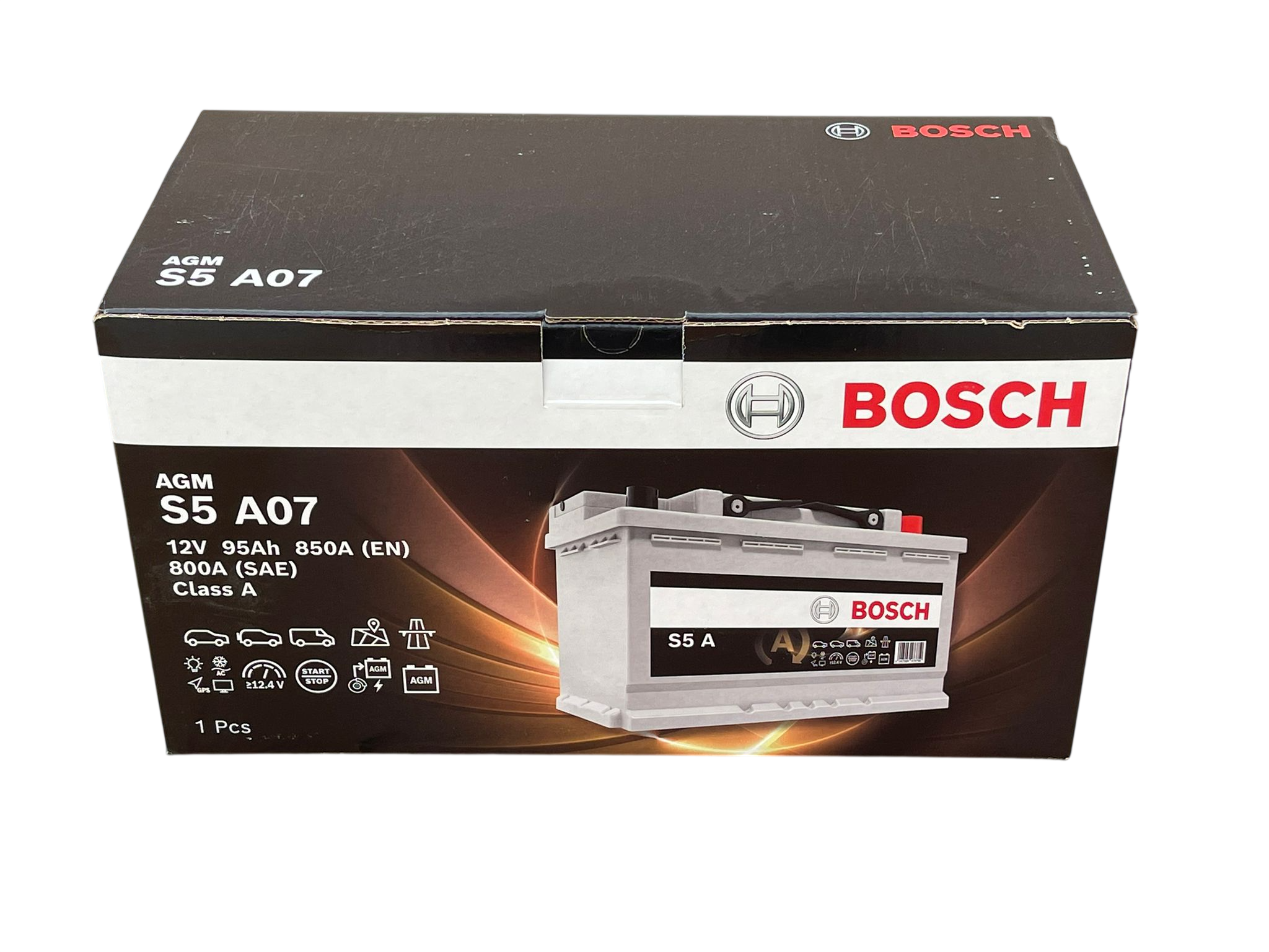 AGM S5 A07 12V 95Ah 850A(EN) 800A(SAE) Class A