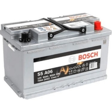 0092S5A060 - S5 80 Ah Agm - 800M. Akım (A) En / 80AH - Bosch