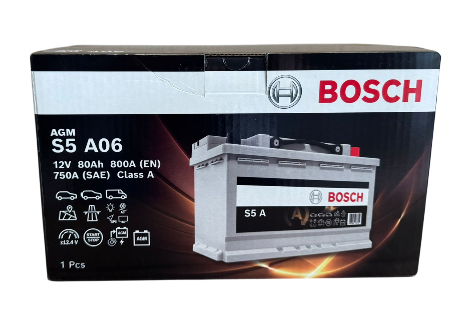 S5 A06 12V 80Ah 800A(EN) 750A(SAE) Class A