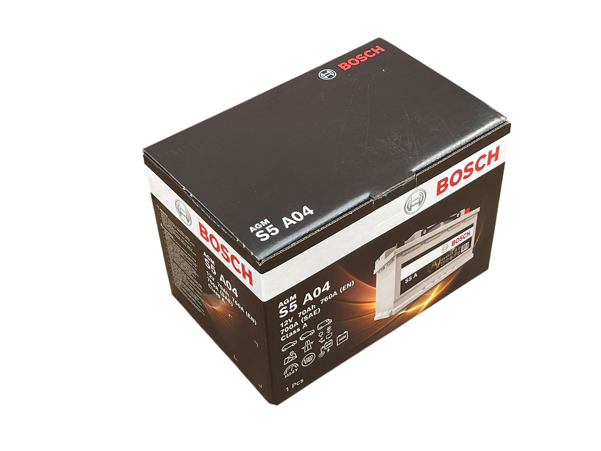AGM S5 A04 12V 70Ah 760A(EN) 700A(SAE) Class A