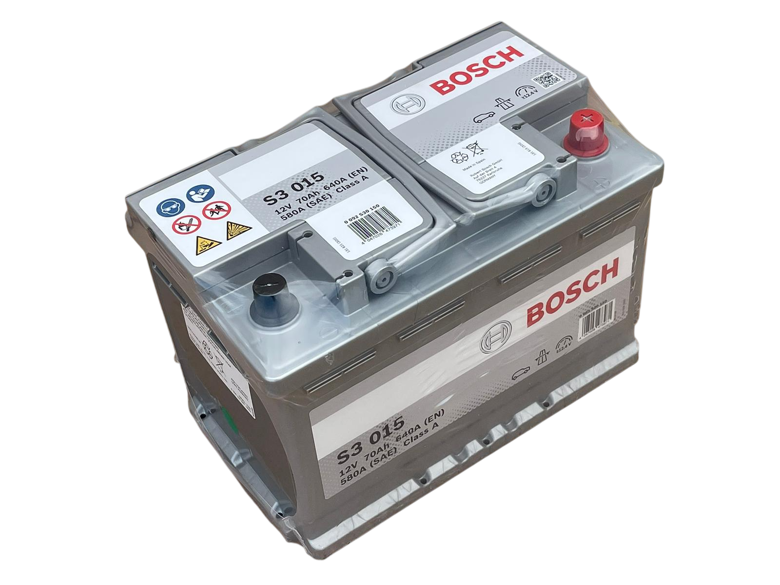 S3 015 70Ah 12V 640A 580A