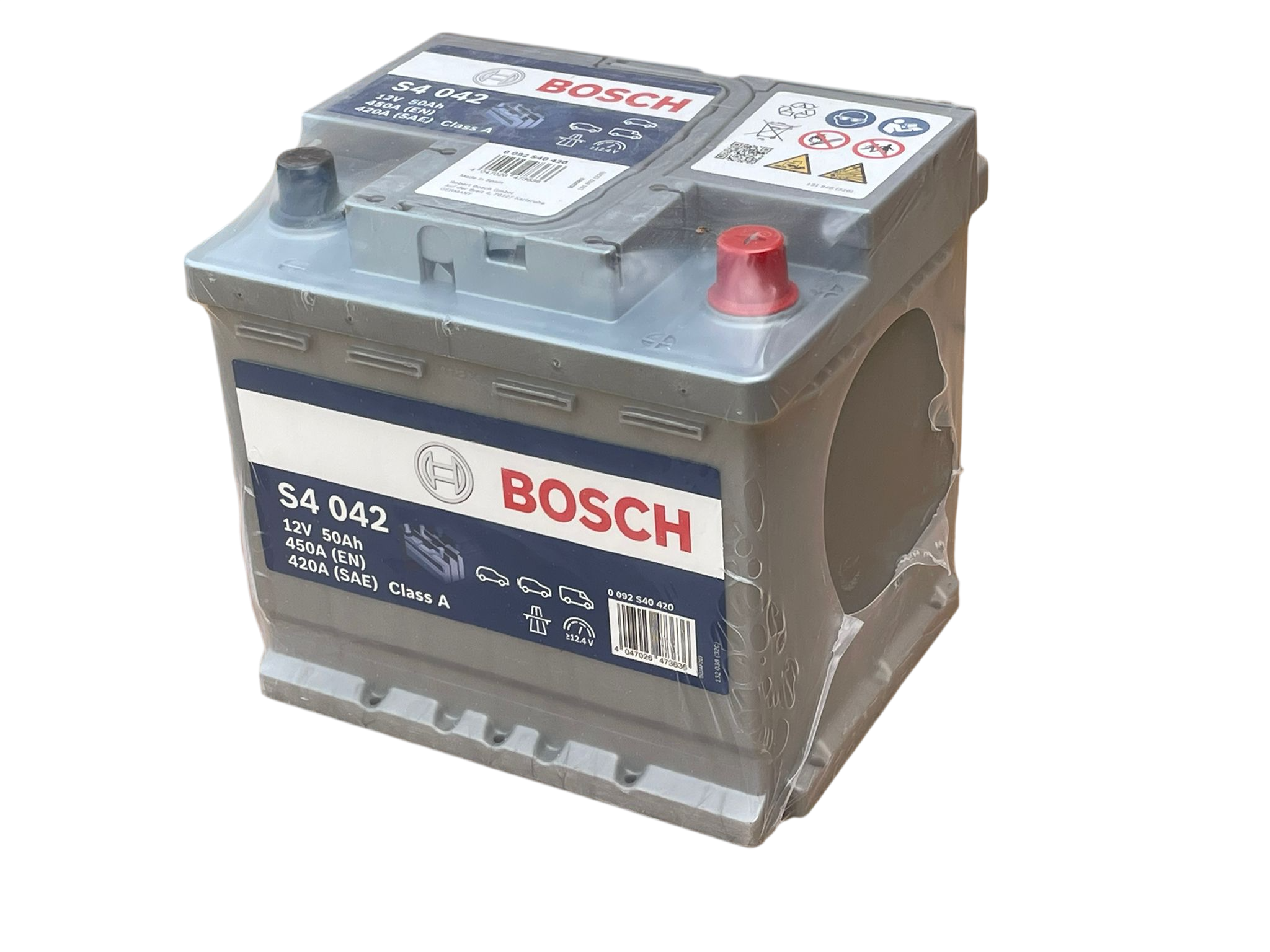 S4 042 12V 50Ah 450A(EN) 420A(SAE) Class A