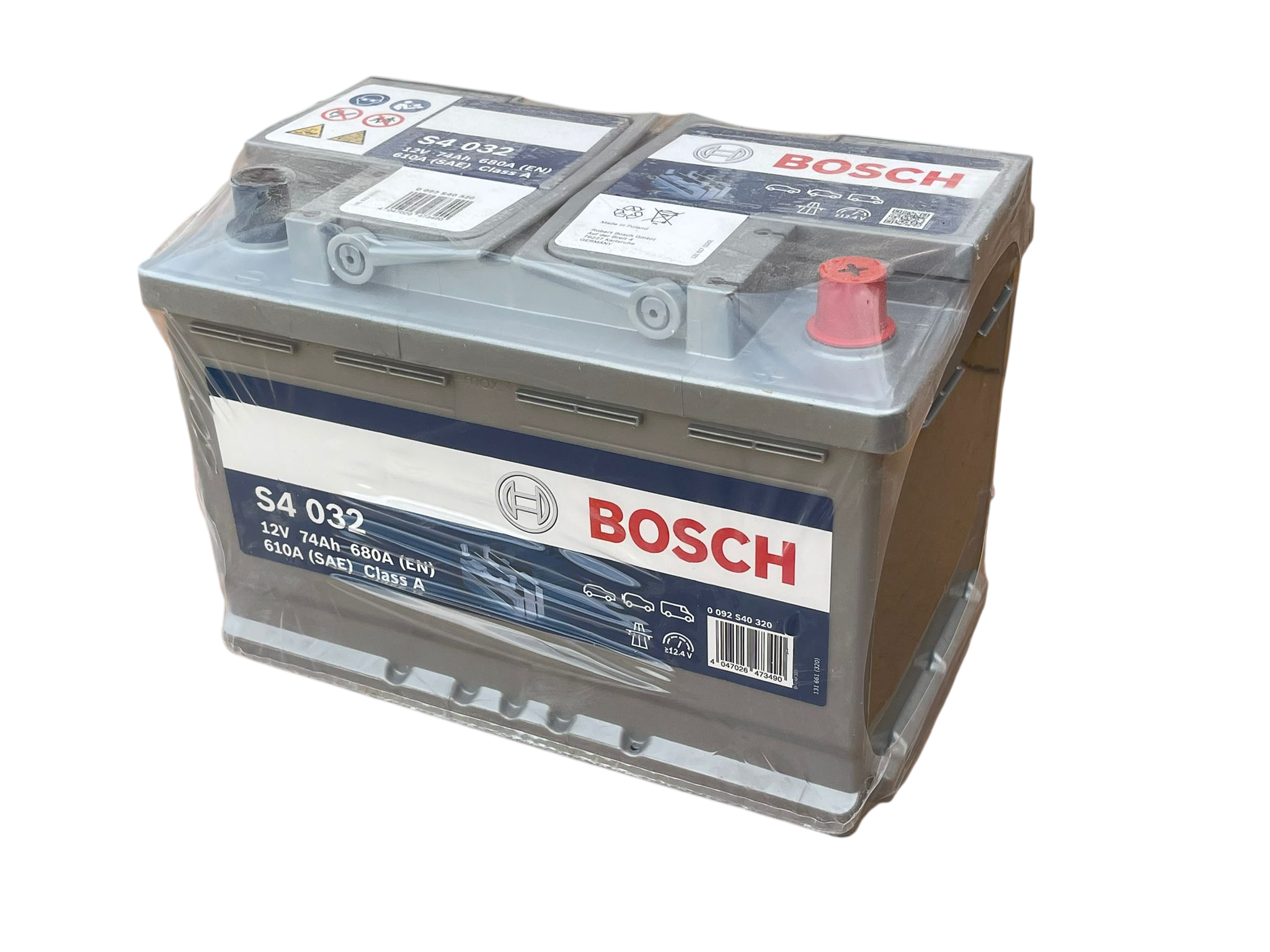 S4 032 12V 74Ah 680A(EN) 610A(SAE) Class A